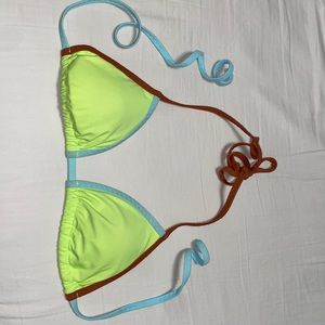 Aerie triangle bikini top Size‎ S